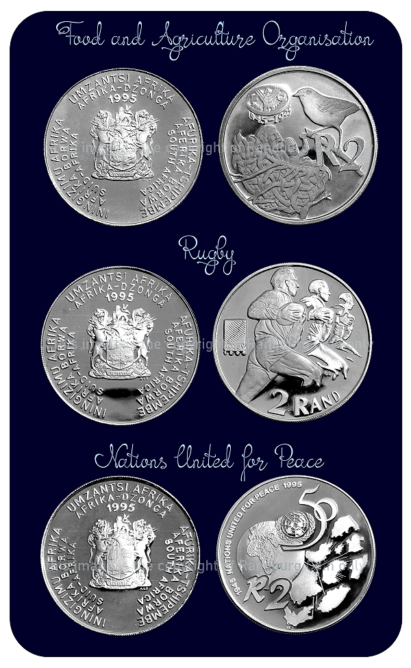 1995 Silver 1oz R2 Commemorative Coins RSA Silver Promotions/Past